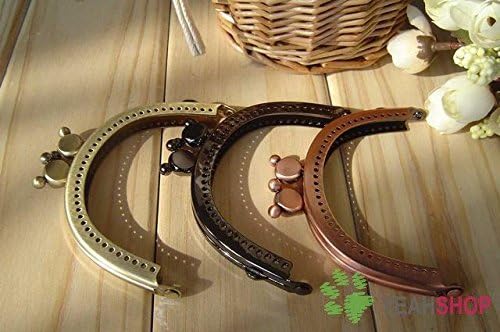 Half Round Mickey Mouse Purse Frame - 8.5cm / 3.3 inch (PF85-9) - Set of 3