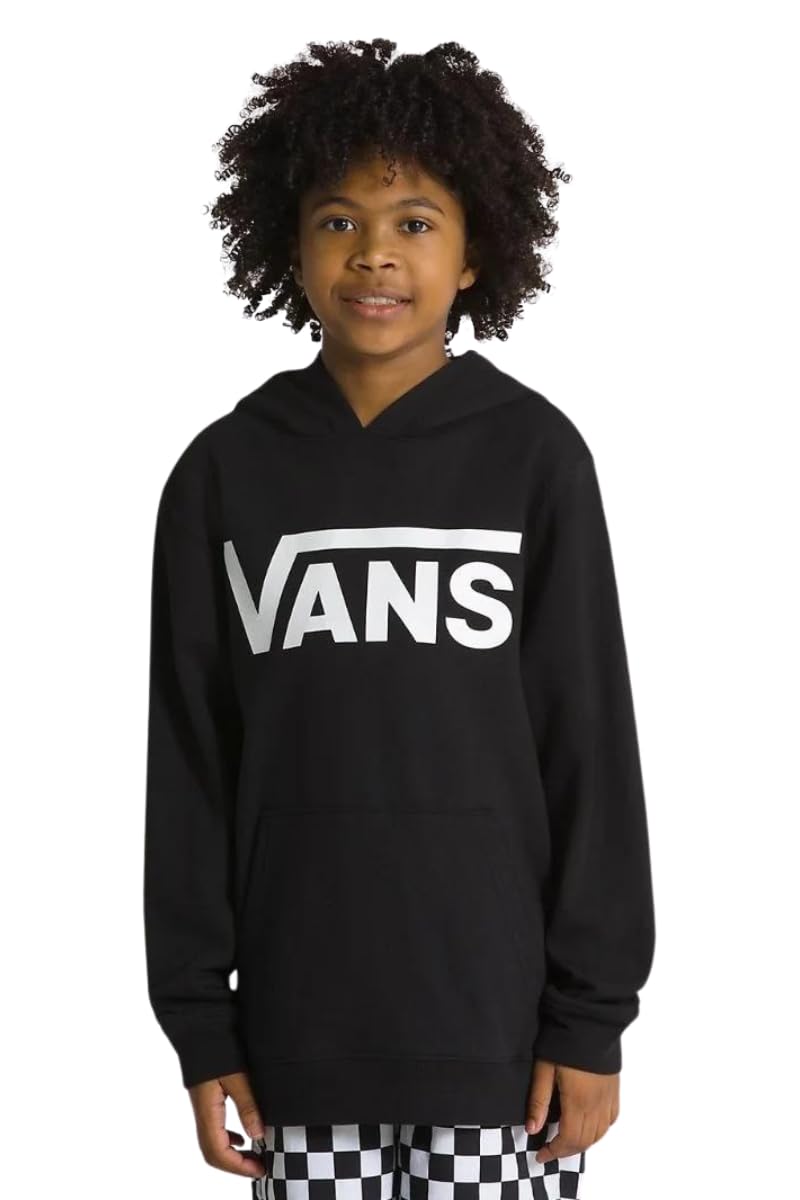 Vans Boys Black Classic Ii Hoodie  6 Years/5 Years S Kids