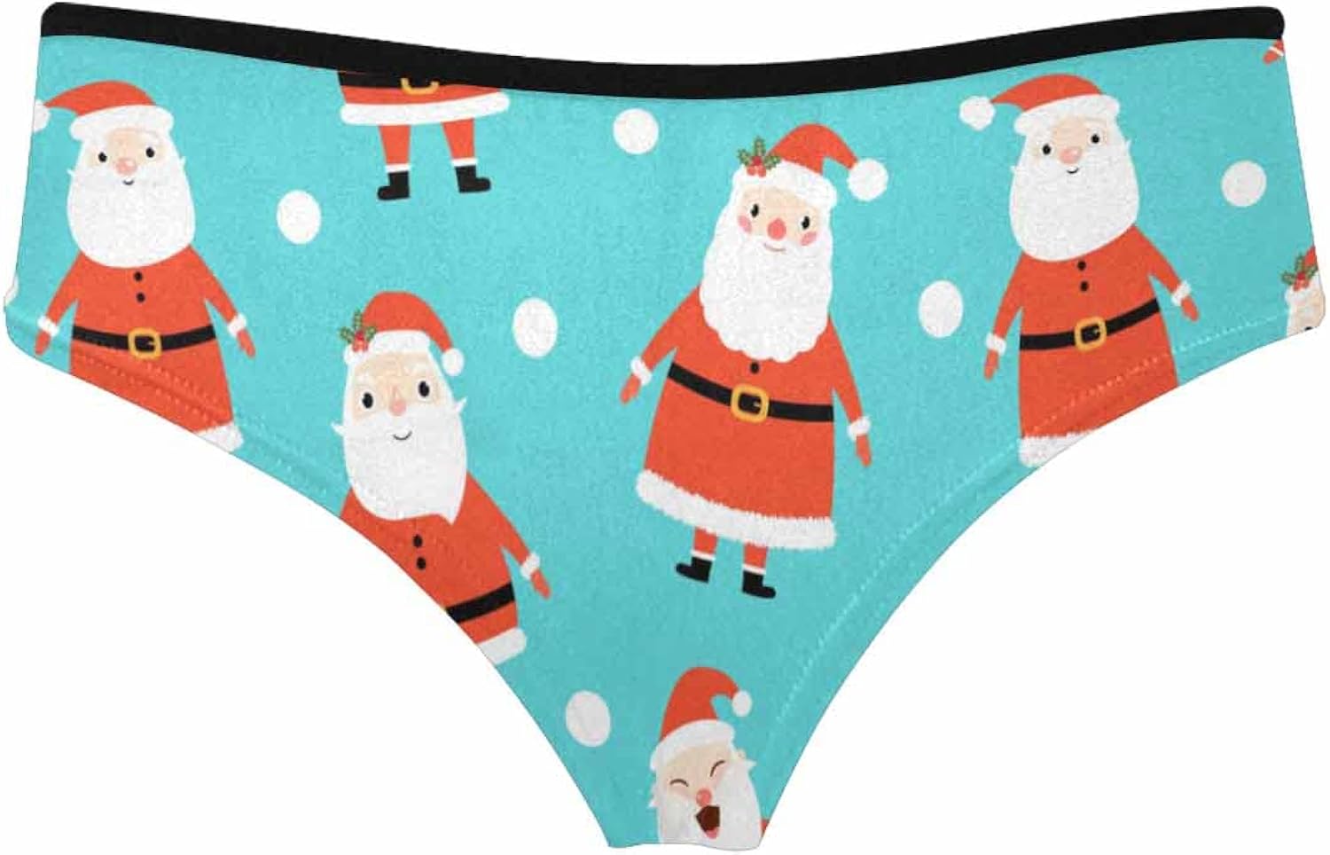 InterestPrint Panties Stretch Briefs Women's Lingerie Brief Panties Christmas Colorful Pattern : Clothing, Shoes & Jewelry