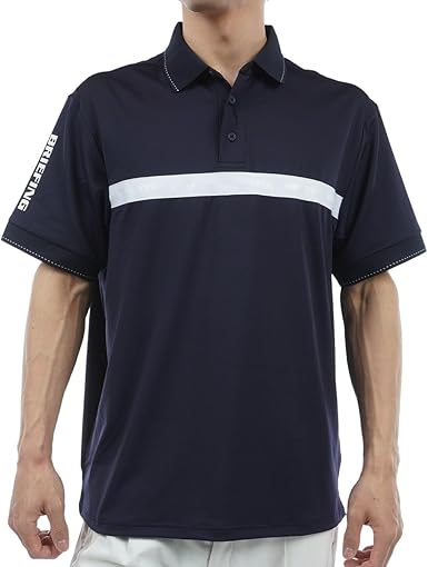 Amazon.co.jp: [ブリーフィング] ゴルフ ウェア メンズ スリーブ ロゴ