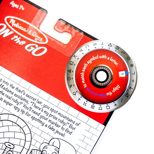 Melissa & Doug 93188 On The Go Secret Decoder Activity Books Set thumb #8