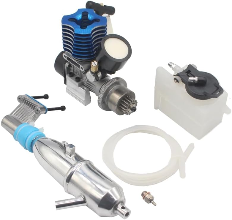For HSP 02060 VX 18 Engine 2.74cc Pull Starter Purple RC 1/10 For Nitro For Car On-road Car For Buggy For Monster For Bigfoot For Truck For94122/94177/94188(02060B-SLC-SET)