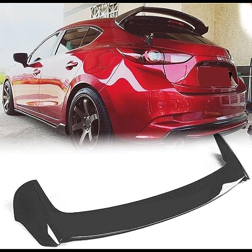 Becquet de coffre arrière aérodynamique ABS Mazda 3 Axela 4 portes amélioration stabilité