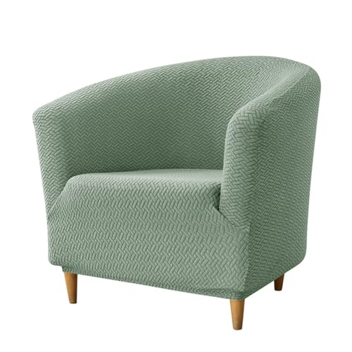 Surwin Sesselbezug Jacquard Gestreift Sesselschoner, Einfarbig Samt Sesselüberwurf Chair Schonbezug Sofabezug für Clubsessel Lounge- & Cocktailsessel (Matcha Grün,One Size) Surwin Sesselbezug Jacquard Gestreift Sesselschoner, Einfarbig Samt Sesselüberwurf Chair Schonbezug Sofabezug für Clubsessel Lounge- & Cocktailsessel (Matcha Grün,One Size)