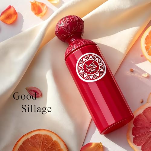 Image of AFLUXE Qissah Pink Women's Perfume 3.4 Fl. Oz Eau De Parfum, Refreshing Sweet Floral & Fruity Scents, Long Lasting Classic Feminine Fragrance