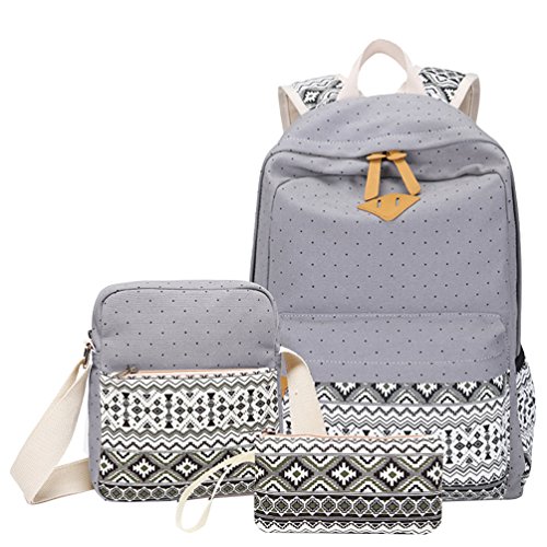 MingTai Backpack Mochilas Escolares Mujer Lona Bolsa Casual Para Chicas De Hombro Mensajero