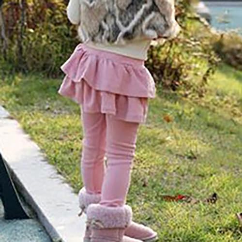 Baby Girls Warm Skirt Legging Pants Toddler Kids Girls Fashion Streak Wide Pinstripe Wide Leg Pants Spring Autumn3