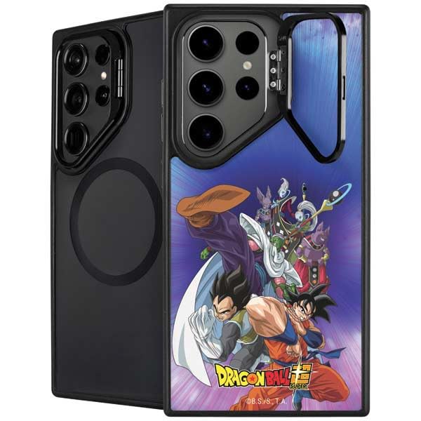 Skinit Kickstand Phone Case Compatible with Galaxy S25 Ultra - Officially Licensed Dragon Ball Super Group Design