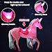 BETTINA Magical Light Unicorn Princess Dolls Set, Unicorn Toys for Girls, Horse Toy with Mane and Tail, Princess Toys, Unicorn Gifts for Girls