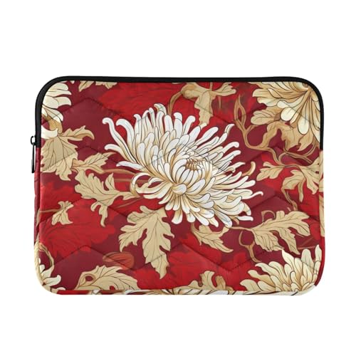 Funda para portátil de 13-14 pulgadas con diseño floral