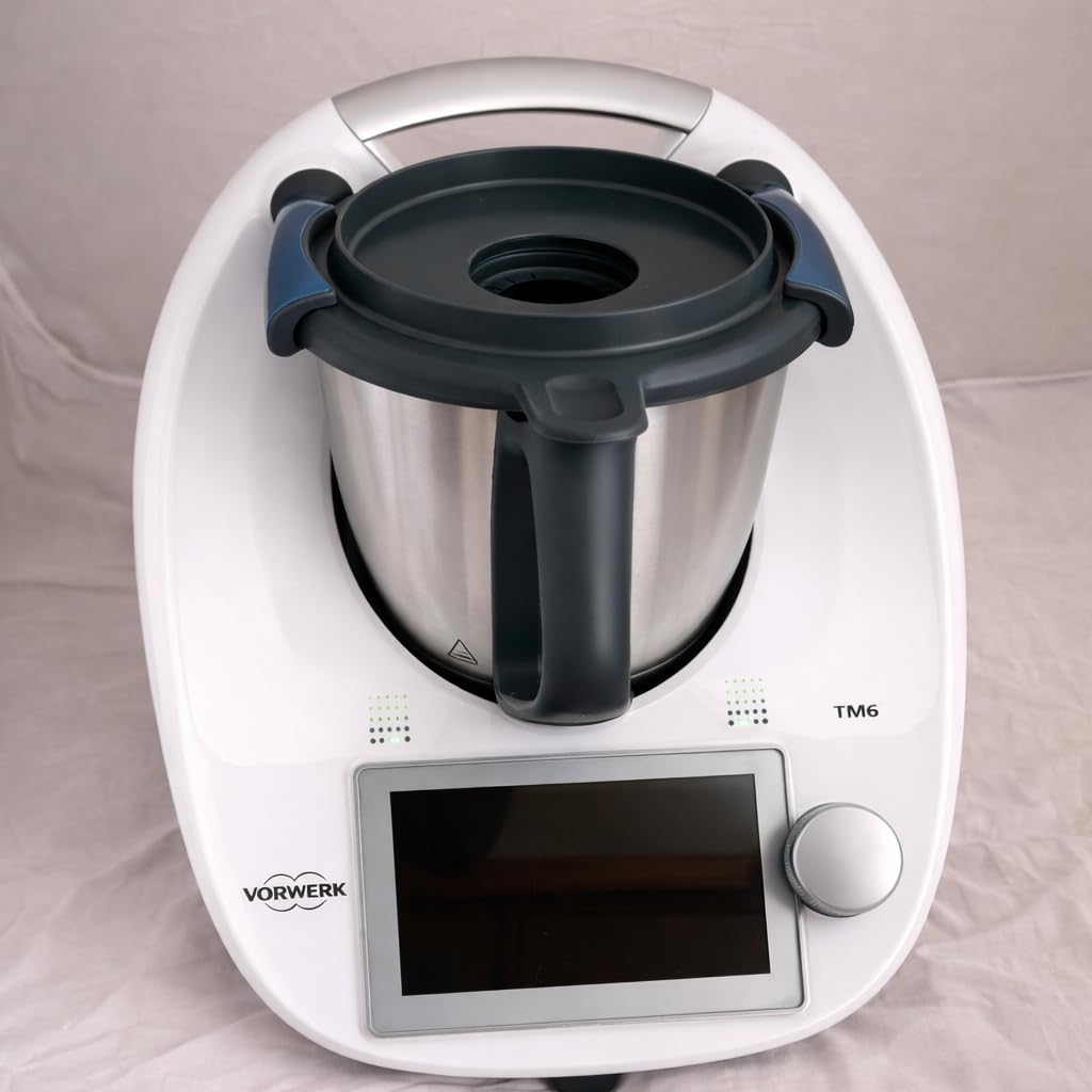 Bimby Bianco TM6 - COMPRESO DI ACCESSORI - Robot da Cucina Multifunzione con Touchscreen - 20+ Modalità - Bilancia Integrata - Facile Pulizia per Pasti Completi e Veloci
