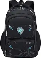 Mochila Masculina Bolsa Escolar Infantil Meninos Grande Espaço Lápis Fichario Notebook