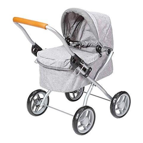 KNORRTOYS.COM 63332 Puppenwagen Mini Lili-Stone Brown Cover