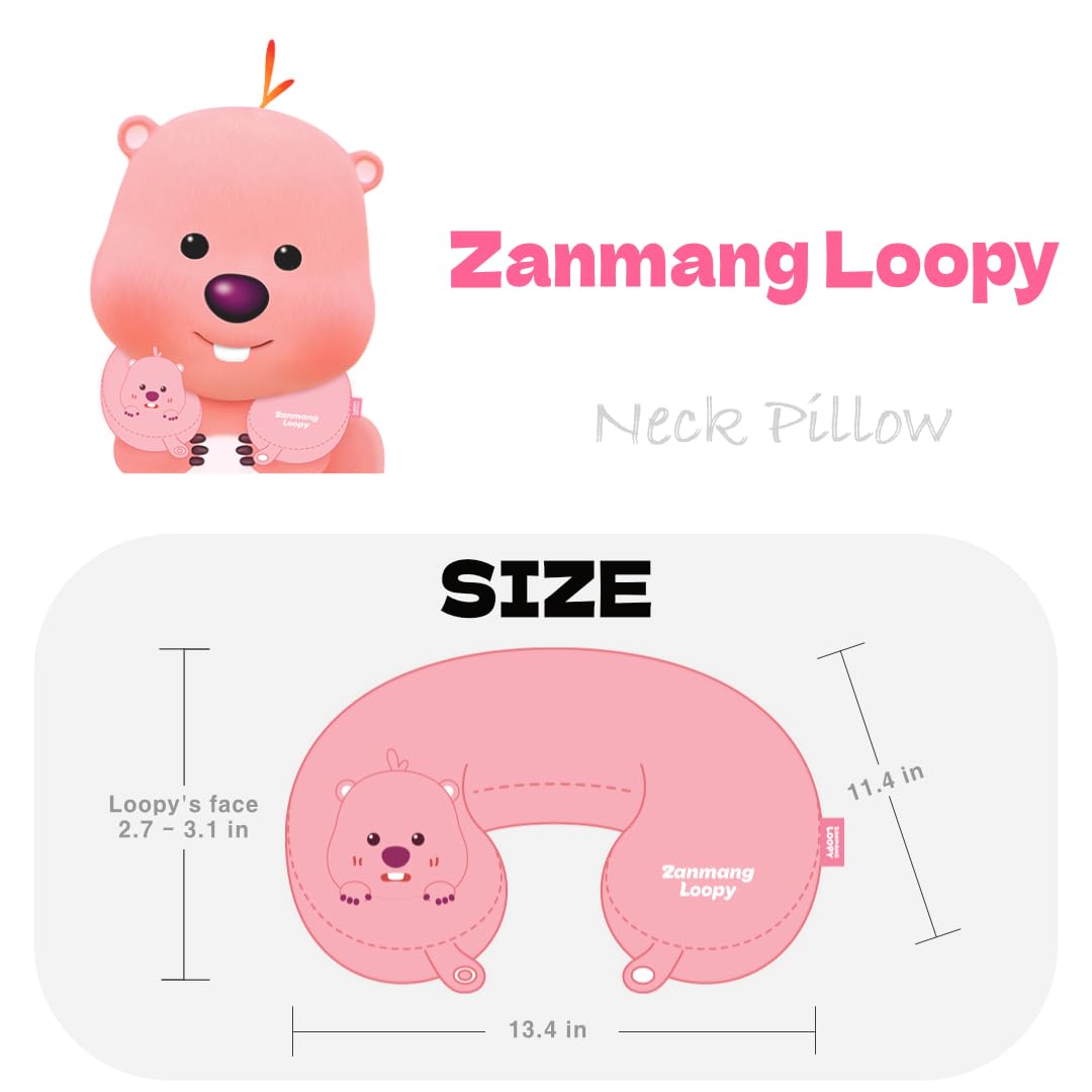 Amazon｜ZANMANG LOOPY ネックピロー ソフト - 公式グッズ 飛行機 旅行