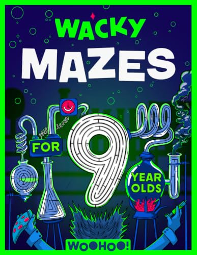 Wacky Mazes for 9 Year Olds: 100 Wildly Funny Maze Puzzles From Easy-Peasy to Brain-Squeezy! (Activity Book Gift for Boys & Girls) image 2