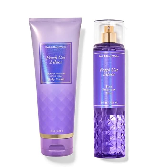 Buy Bath and Body Works Fresh Cut Lilacs Gift Set Fine Fragrance