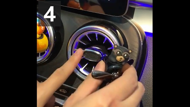 Amazon.co.jp: 車用 芳香剤 熊 パイロット お洒落 クリップ式 エアコン