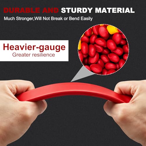 Image of 14PCS Auto Trim Removal Tool kit, Car Clip Removal Tools Kit No Scratch Plastic Pry Tool Door Panel Rivet Pliers Tool Kit,Interior Fastener Puller Set for Vehicle Dash Radio Audio Installer Red
