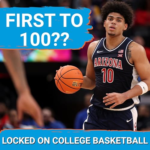 FIRST TO 100: (1)Arizona, (12)Alabama Set to IGNITE With Jaden Bradley vs. Labaron Philon Podcast Por  arte de portada