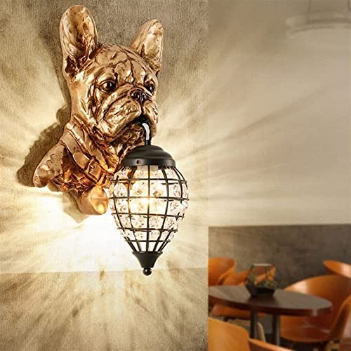 Aplachizadores de pared iluminación resina para cama de matrimonio 5