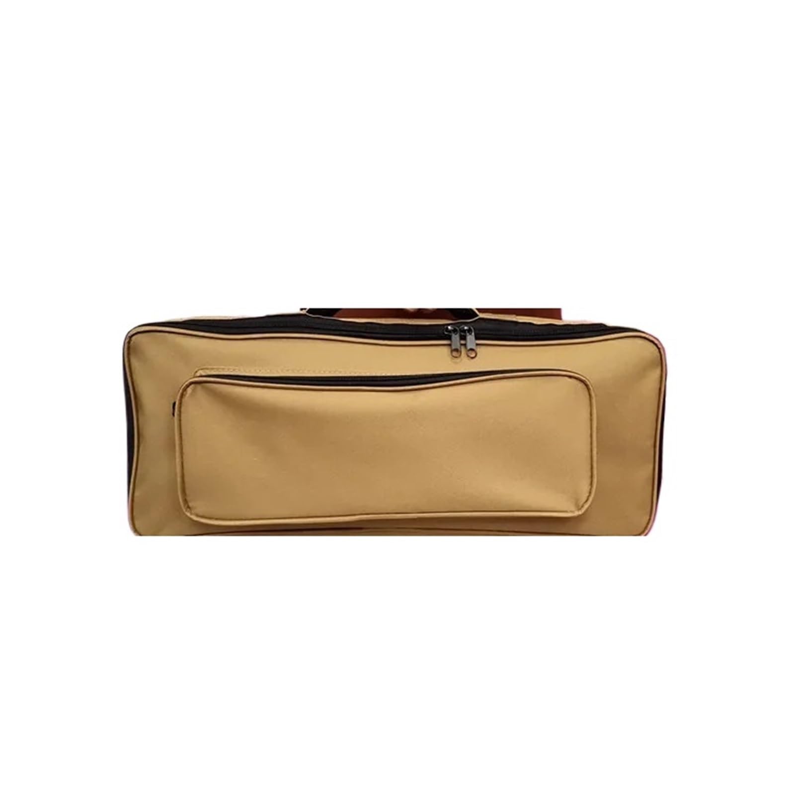 Bolsa para Teclado De Piano Funda for Teclado de 37 Teclas, Teclado portátil, Piano, Bolsa de Tela Oxford Impermeable para Piano(Brown)