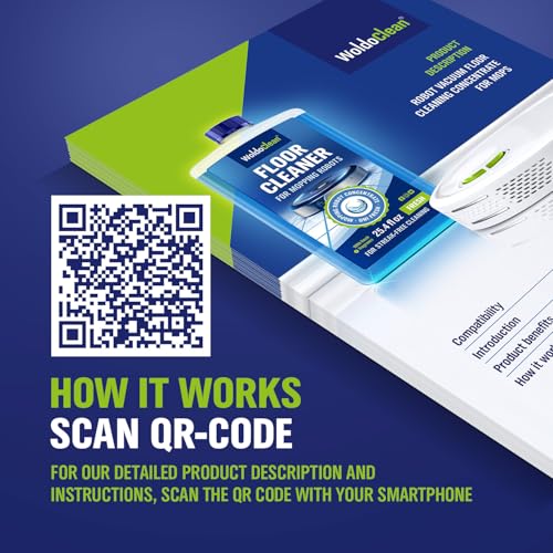 WoldoClean Robot Vacuum Floor Cleaning Concentrate for Mops - compatible with Roborock, Tineco, iFloor, etc. 25oz for 75-150 uses - Image 5