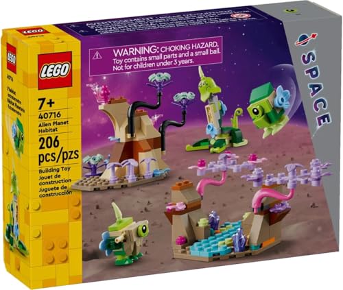 LEGO 40716 Space Alien Planet Habitat 7+ 206 piezas Juego de