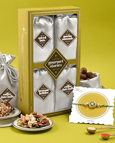 Image of Hyperfoods Rakhi For Brother Gift For Brother 400 Grams Chocolate Gift Pack Rakhi Gift For Brother Green Lantern Rakhis