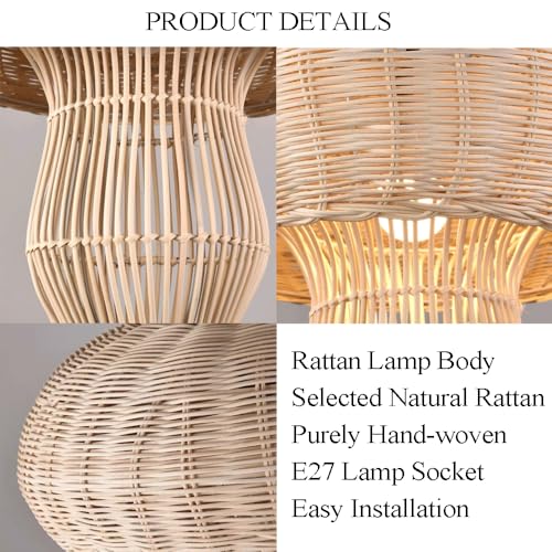 Lampe suspendue créative en forme de champignon pour une ambiance douce