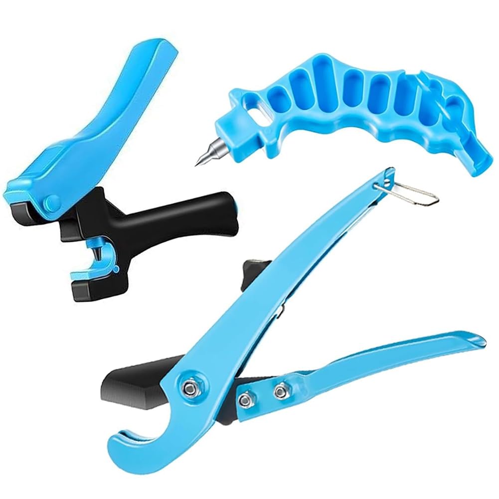 Jnchdghwa Irrigation Sprinkler Drip Irrigation Tool Kit Tubing Cutter and Hole Punch for Garden PE Pipe 16/20mm