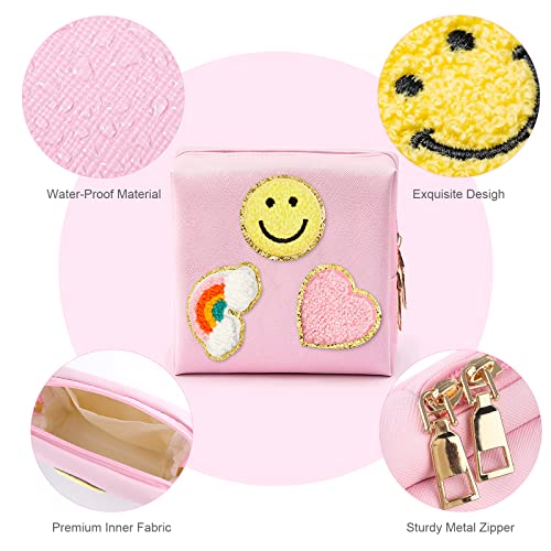 image for airogym Preppy Patch Period Bag for Teen Aged Girls, Sanitary Napkin S