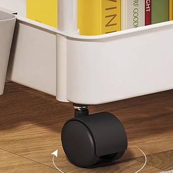 柔*ン様 新品未使用品　パワーラック 正規販売店】目隠しワゴン タワー L 山崎実業 tower ホワイト