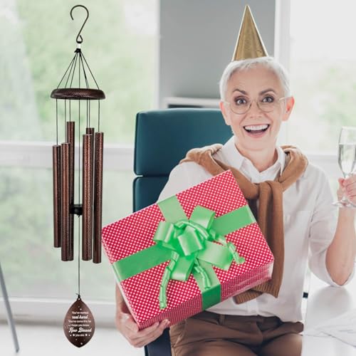 Image of ASTARIN Personalized Happy Retirement Gifts, Custom Name Retirement Wind Chimes for Women Men, Wind Chime Retire Gifts for Co-Workers Boss Friends, Going Away Funny Farewell Gift
