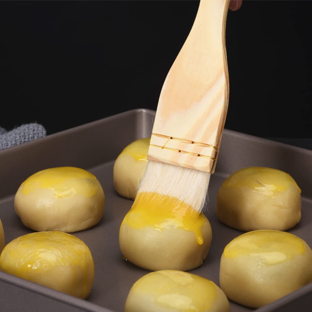 iplusmile 3pièces Brosse Laine Multi-Usage pour Barbecue Pâtisserie Et Sauces Accessoires De Cuisine pour Et Grillage