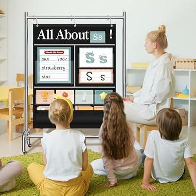 All About Letters Pocket Chart with ABC Flash Cards, Liberia | Ubuy