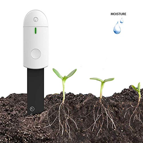Preisvergleich Produktbild Aijin Pflanzengarten Bodenfeuchte-Tester, Boden elektronischer Hygrometer Mini-Multifunktions-Feuchtigkeitsmess... Tester Analysator, geeignet für die Pflanzenpflege
