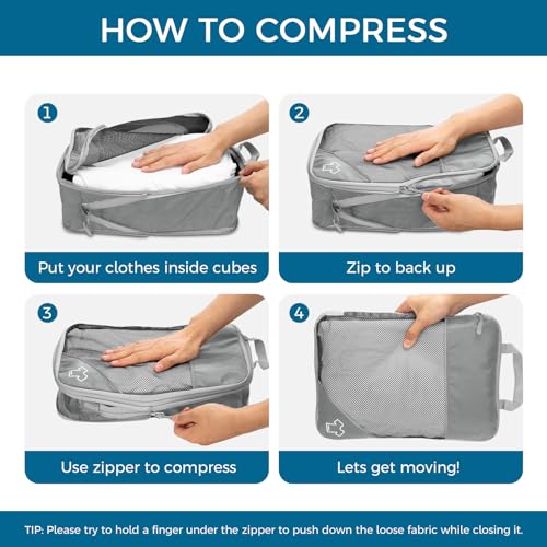Matttravel Compression Packing Cubes For Suitcases thumb #3