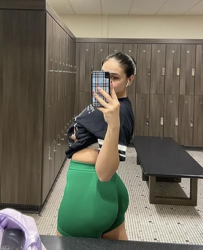 Women's Seamless Tummy Control High Waisted Biker Shorts Yoga Gym Workout Spandex Butt Lifting Shorts for Women2