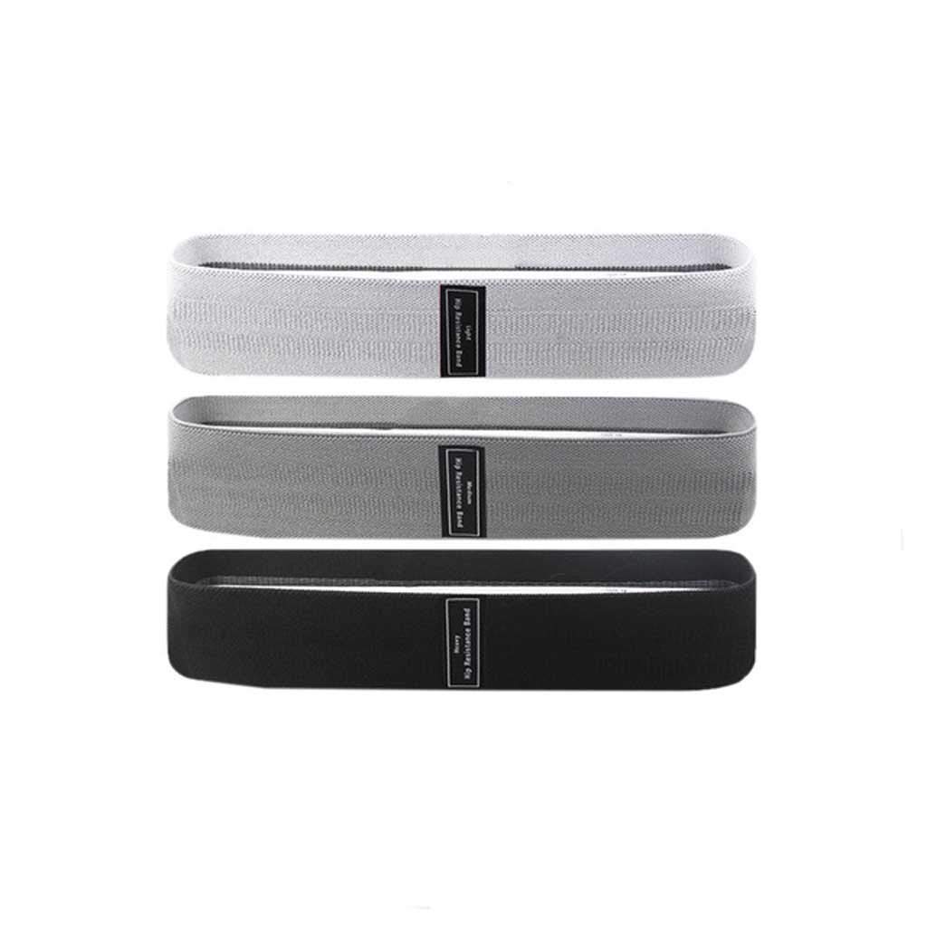 Opaski oporowe Fitness Booty Bands 3-częściowy zestaw fitness gumowy ekspander elastyczna taśma do treningu domowego sprzęt do ćwiczeń