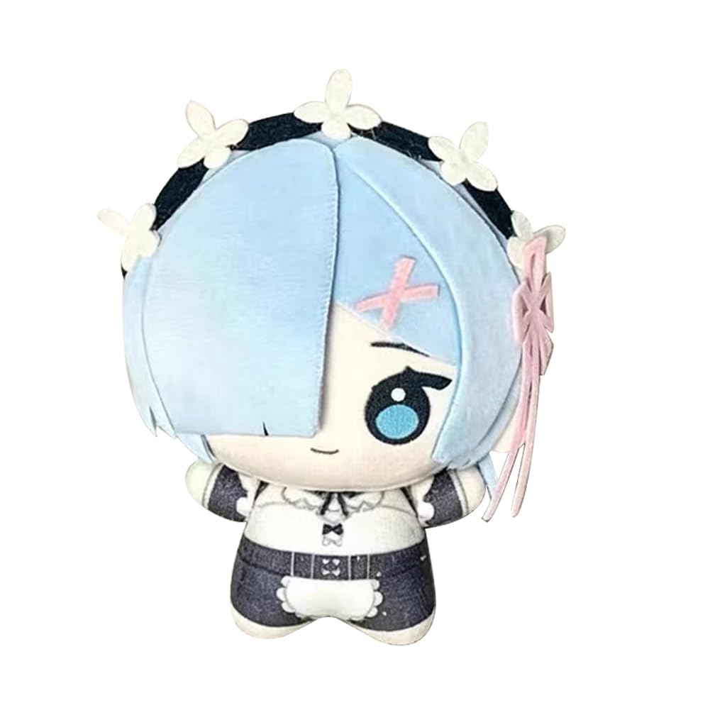 Re:0 Anime Plush Figures Rem/Ram/Emilia/Natsuki Plush Stuffed Doll 10cm