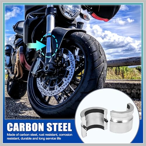 Image of Adjustable Fork Seal Driver 35mm-45mm Motorcycle Dirt Bike Fork Seals Tool for Harley Davidson for Suzuki for Kawasaki for Yamaha for Honda Replacement Car Parts