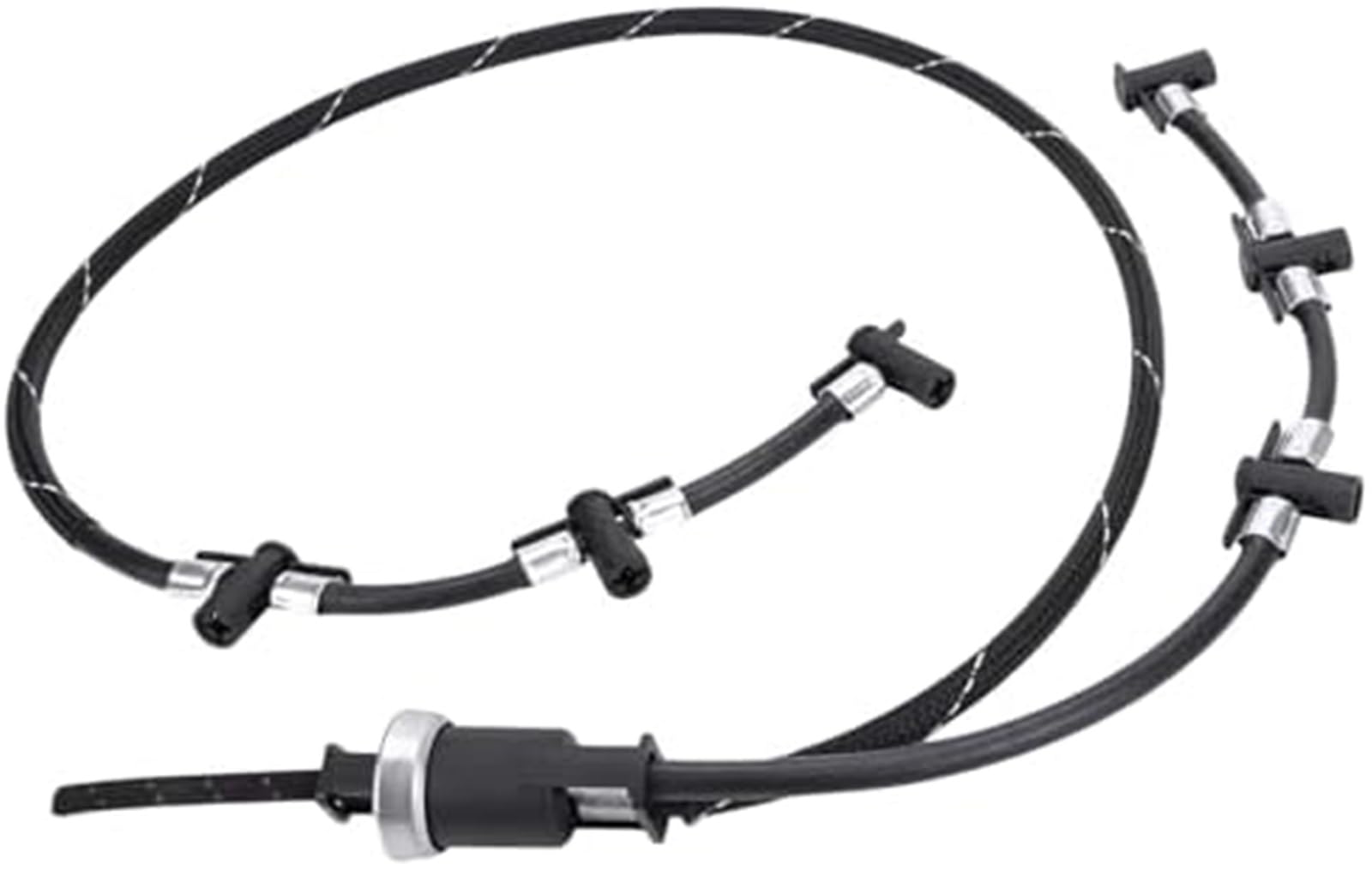 Mthxzy Fuel Return Hose Fuel Injector Leak Off Return Pipe, for A4 A5 A6 Q7 2.7 3.0 Tdi Replace 059130218H