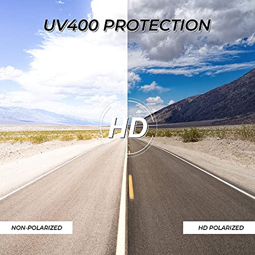 Lightweight Square Polarized Sunglasses for Mens UV400 Protection3