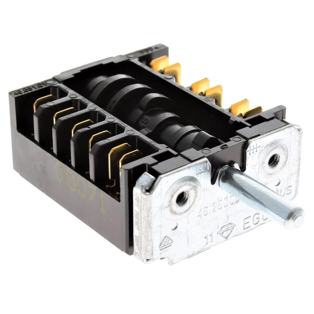 sparefixd Interruptor selector de función de 5 posiciones para adaptarse al horno IKEA
