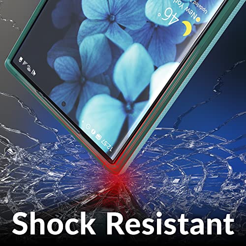 Image of Crave for Samsung Galaxy S23 Ultra Case, Shockproof Protection Dual Layer Case for Samsung Galaxy S23 Ultra (6.8 inch) - Aqua