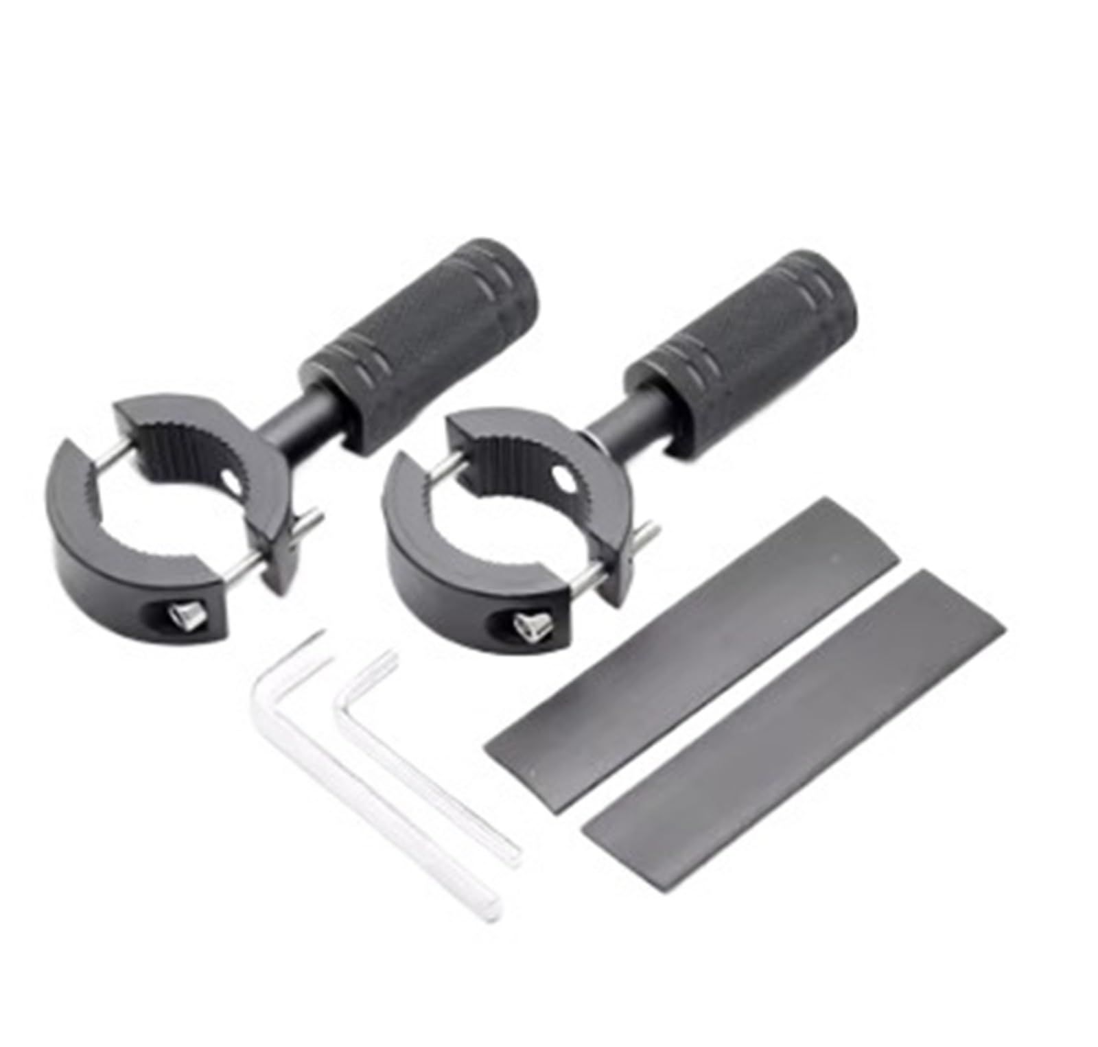Syrenlzqadf 1Pcs 22-38Mm Motorcycle Fog Light Bracket Auxiliary Headlight Support Universal Spotlight Holder Extension Headlight Mounting Bracket(1Pcs 22-38Mm)