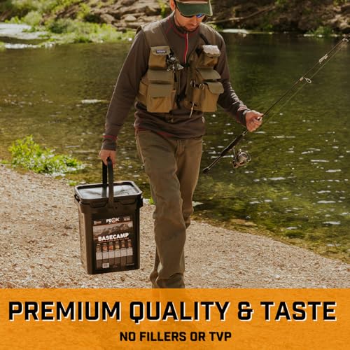 Peak Refuel Basecamp Bucket 3.0 | 480g Protein | 10180 Energy | 100% Actual Meat | Premium Freeze Dried Backpacking & Tenting Meals | 24 Servings | Superb MRE Survival Meal Peak Refuel Basecamp Bucket 3.0 | 480g Protein | 10180 Energy | 100% Actual Meat | Premium Freeze Dried Backpacking & Tenting Meals | 24 Servings | Superb MRE Survival Meal