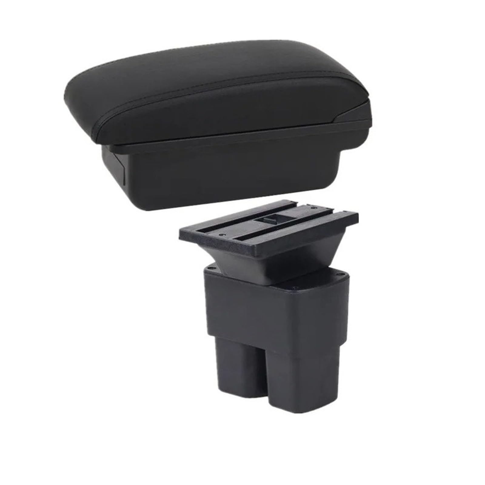 PRFGSGVBV Armrest Storage Box For For NV200 Car Armrest Storage Box Interior Dedicated Retrofit Parts Accessories Centre Console Pad(B1 white line 3USB)