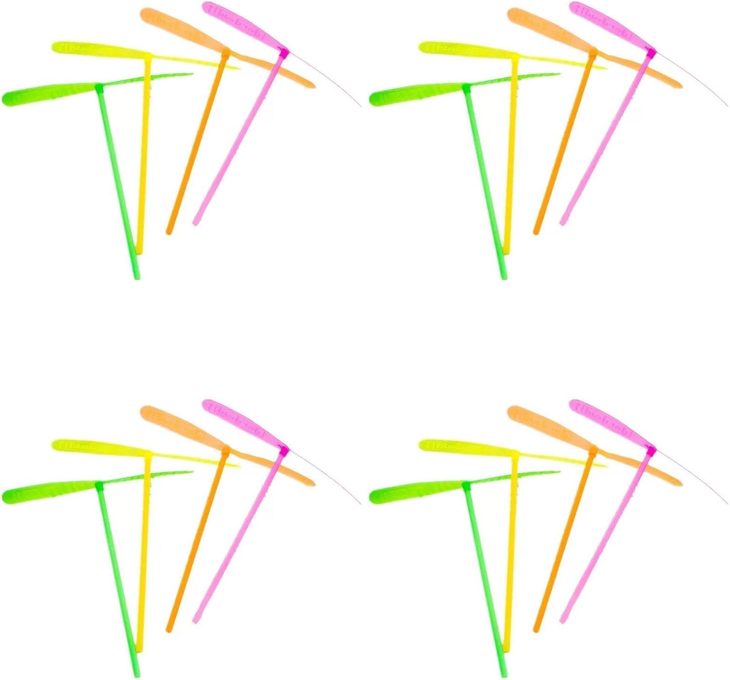 15 Pcs Assorted Flying Spinner Toy, Classic Air Spinner Flying Toy, Portable Flying Spinner for Kids, Retro Outdoor Play for Garden Party Event Daily Leisure Activity, Random Color-image-30