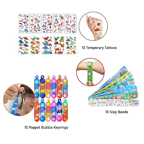 Wleozys 80 Stück Mitgebsel Kinder Kindergeburtstag Spielzeugset,Partyspielzeuge, Sortiment Party Tasche Füller für Jungen Mädchen, Partytütenfüller, Spielzeug-Großpackung für Kinder.